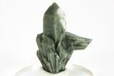 Green, Hedenbergite Included Quartz Cluster - Mongolia #226226-1